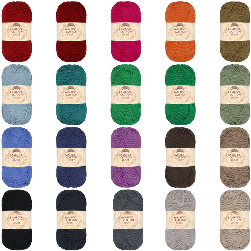 Bamboo Cotton Sport Yarn