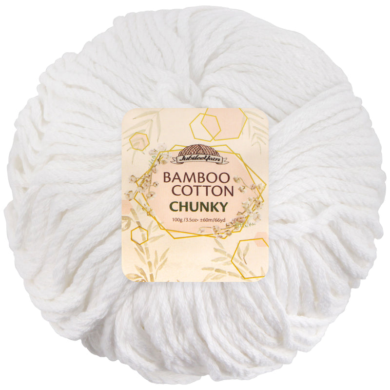 Bamboo Cotton Chunky Yarn: 4 Ball Packs
