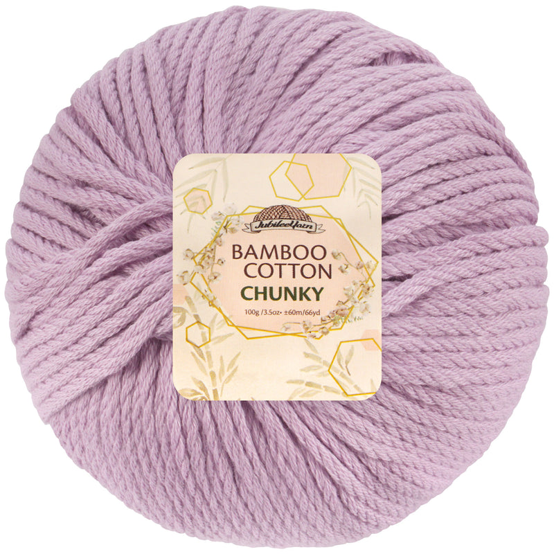 Bamboo Cotton Chunky Yarn: 4 Ball Packs
