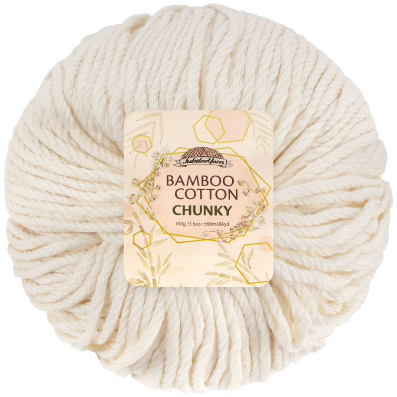 Bamboo Cotton Chunky Yarn: 4 Ball Packs