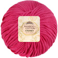 Bamboo Cotton Chunky Yarn: 4 Ball Packs