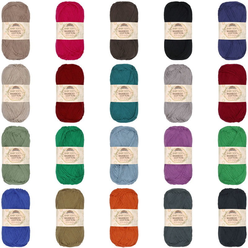 Baby Soft Bamboo Cotton Yarn