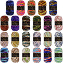 Chenille Yarn: Variegated Packs