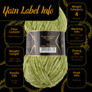 Chenille Yarn: 2 Skein Packs