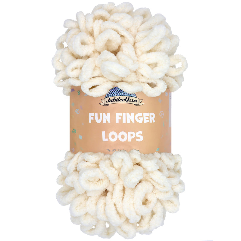 Fun Finger Loops Yarn: 4 Packs