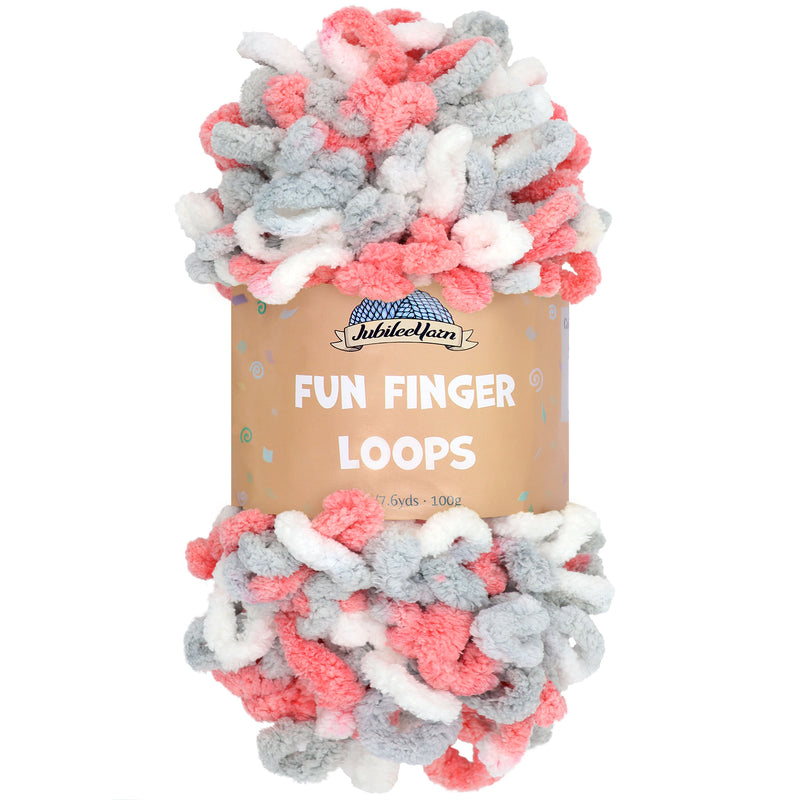 Fun Finger Loops Yarn: 4 Packs