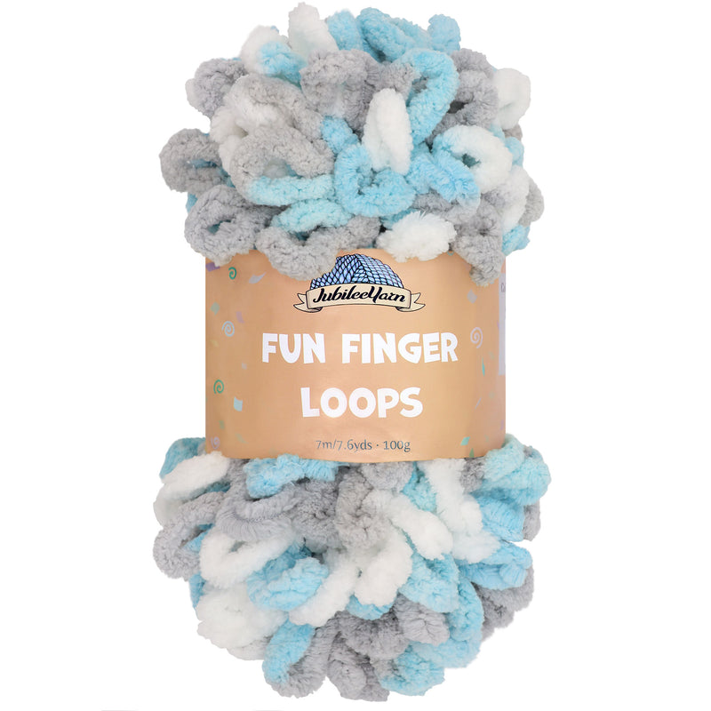 Fun Finger Loops Yarn: 4 Packs