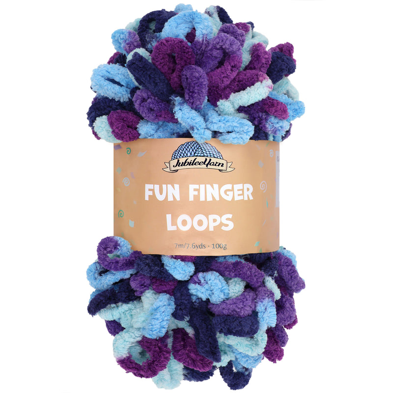 Fun Finger Loops Yarn: 4 Packs