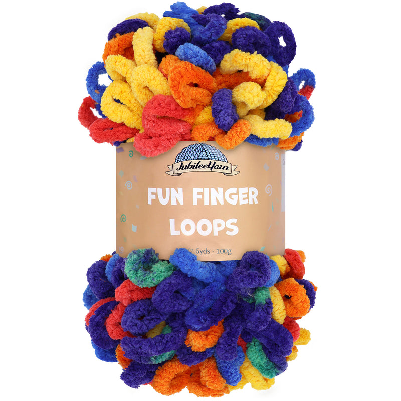 Fun Finger Loops Yarn: 2 Packs