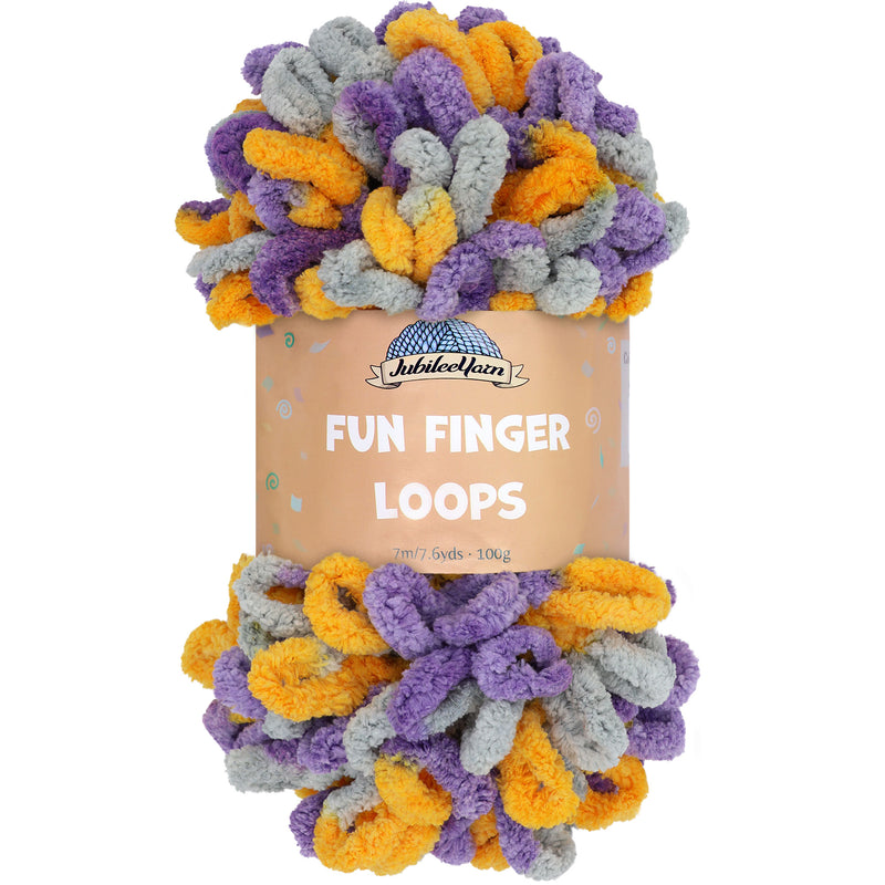 Fun Finger Loops Yarn: 4 Packs