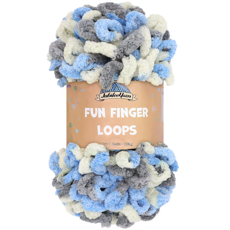 Fun Finger Loops Yarn: 4 Packs