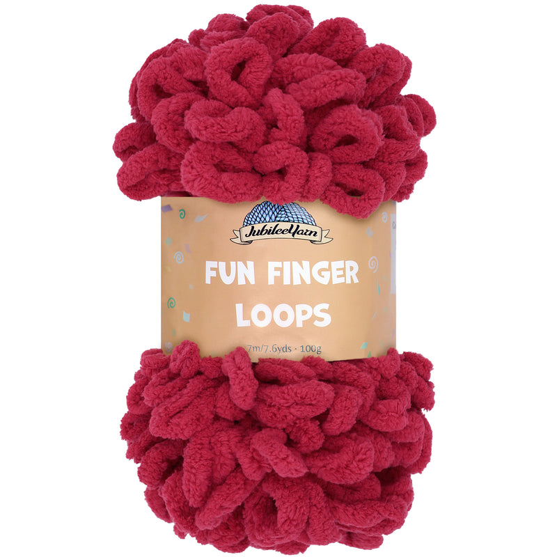 Fun Finger Loops Yarn: 4 Packs