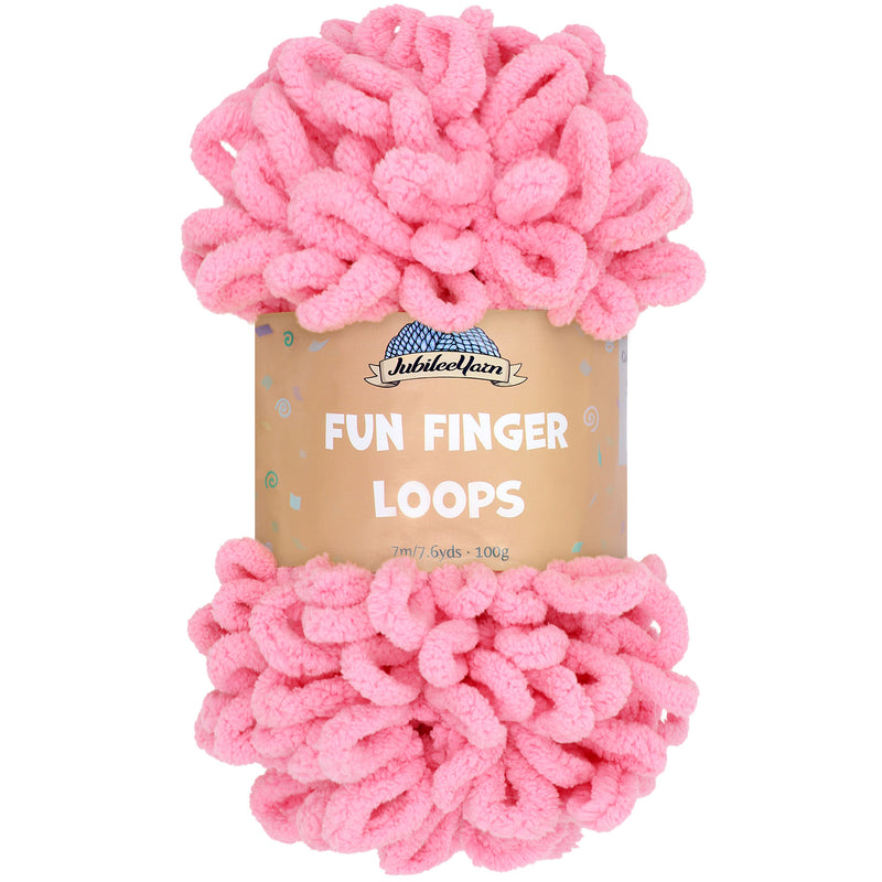 Fun Finger Loops Yarn: 4 Packs