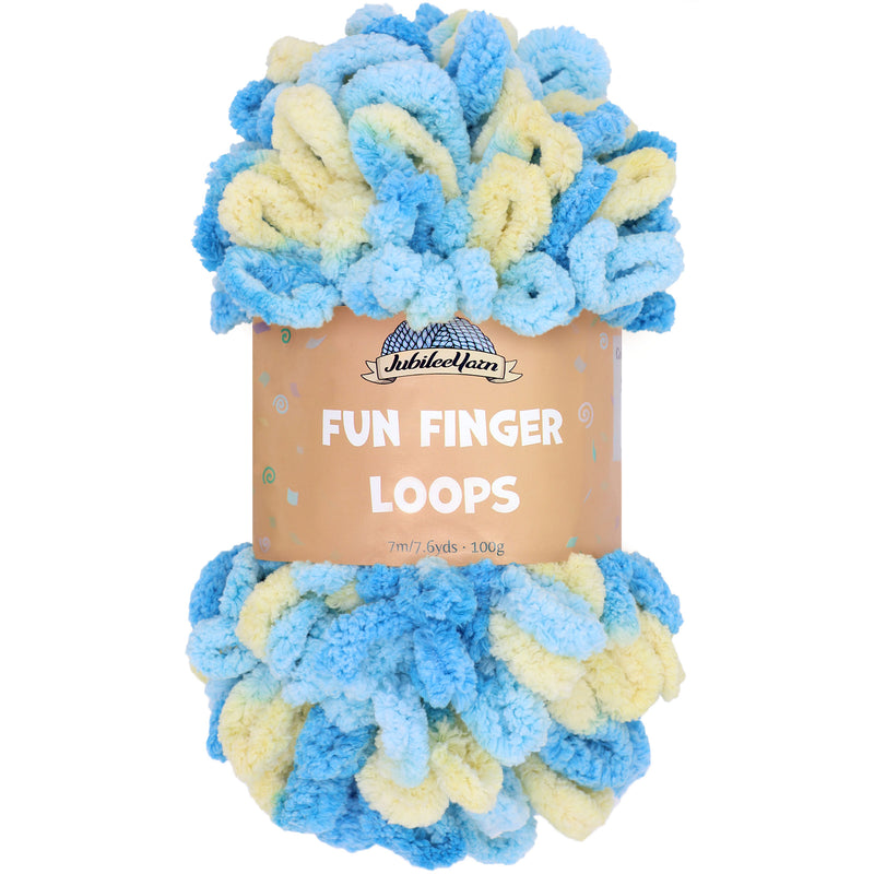 Fun Finger Loops Yarn: 4 Packs