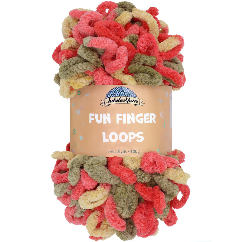 Fun Finger Loops Yarn: 2 Packs