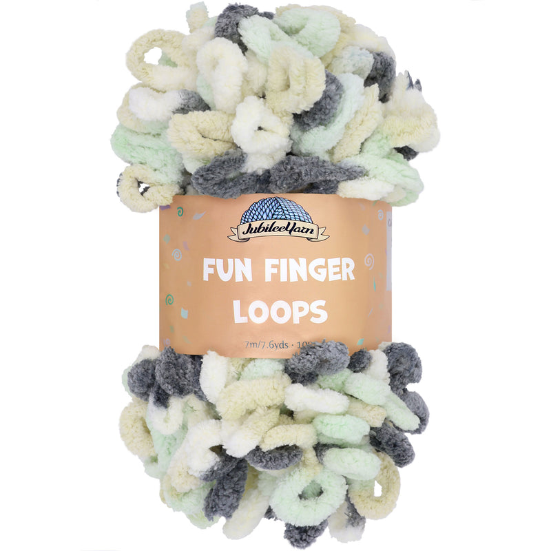 Fun Finger Loops Yarn: 3 Packs