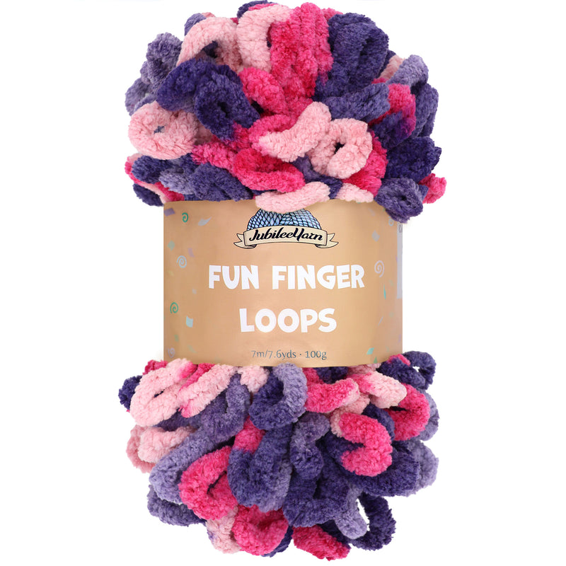 Fun Finger Loops Yarn: 4 Packs