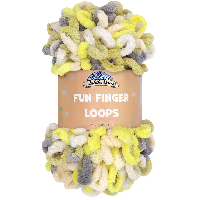 Fun Finger Loops Yarn: 3 Packs