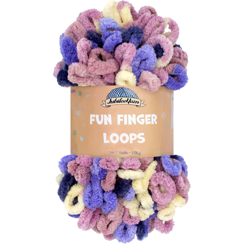 Fun Finger Loops Yarn: 4 Packs