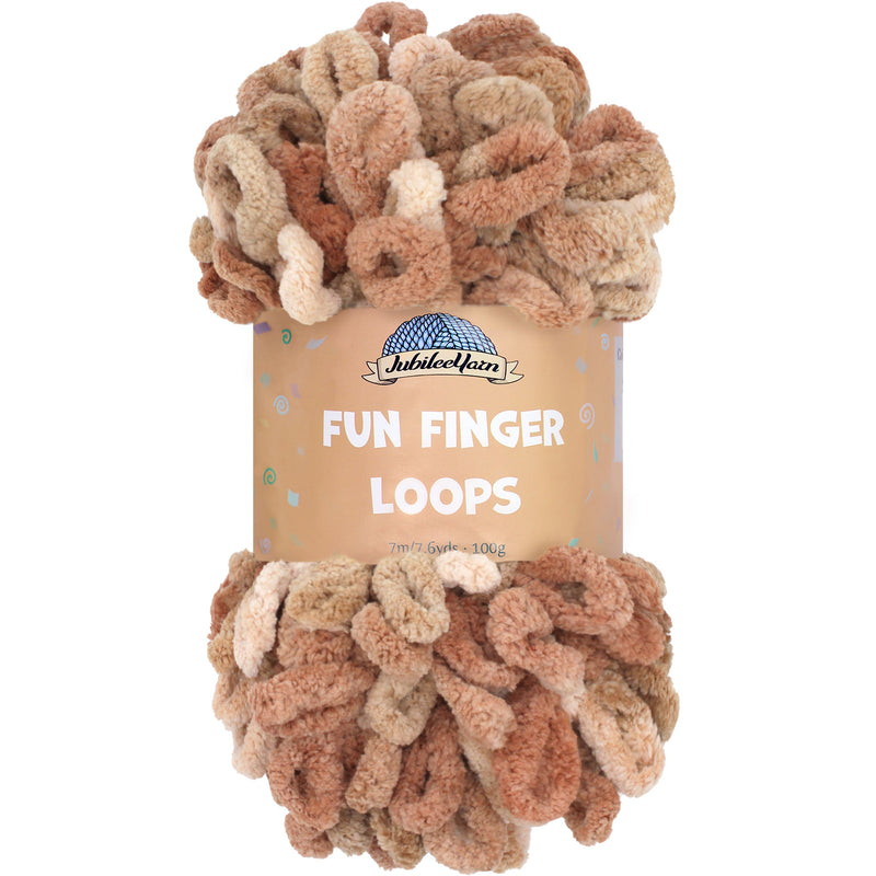 Fun Finger Loops Yarn: 4 Packs