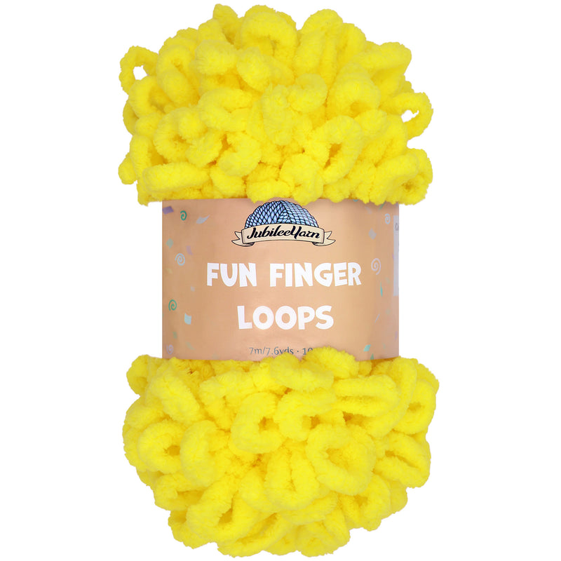 Fun Finger Loops Yarn: 6 Packs