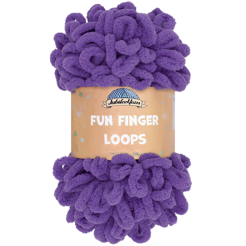 Fun Finger Loops Yarn: 4 Packs