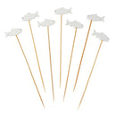 Fancy White Fish Cocktail Appetisers Party Picks