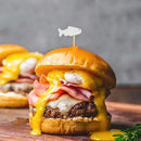 Fancy White Fish Cocktail Appetisers Party Picks