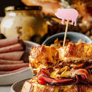 Pig Fancy Cocktail Appetisers Party Picks