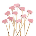 Pig Fancy Cocktail Appetisers Party Picks