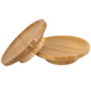 Bamboo Wine Glass Topper/appetiser Plate - Various Styles