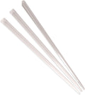 4.5" clear prism plastic skewer picks on white