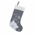 Christmas Stockings 18" Hand-embroidered Sequined Cute Animal Christmas Stockings Set