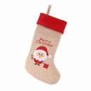 Christmas Stockings 18" Hand-embroidered Sequined Cute Animal Christmas Stockings Set