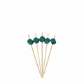 Decorative Dice Party End Bamboo Picks