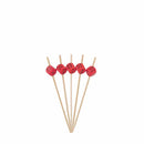 Decorative Dice Party End Bamboo Picks
