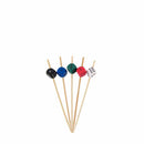 Decorative Dice Party End Bamboo Picks