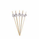 Decorative Dice Party End Bamboo Picks