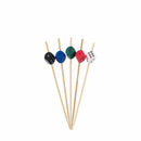 Decorative Dice Party End Bamboo Picks