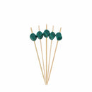 Decorative Dice Party End Bamboo Picks