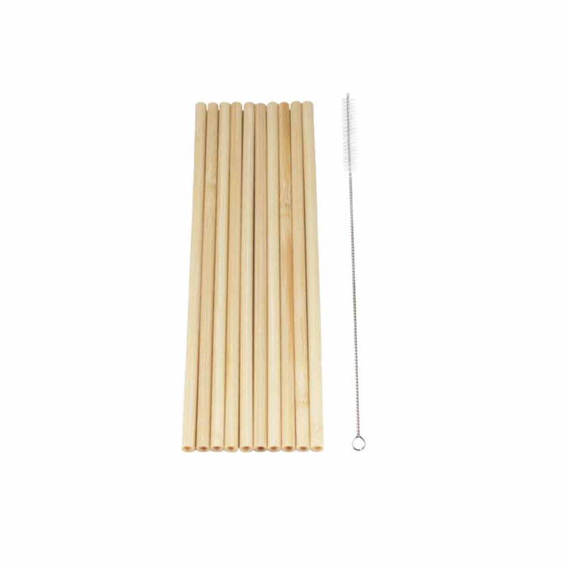 Reusable Bamboo Drinking Straws