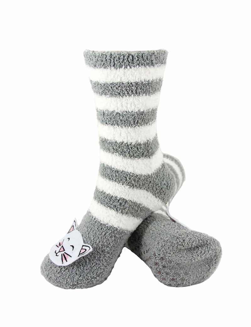 Warm and Fuzzy Microfiber Animal Socks