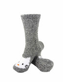 Warm and Fuzzy Microfiber Animal Socks