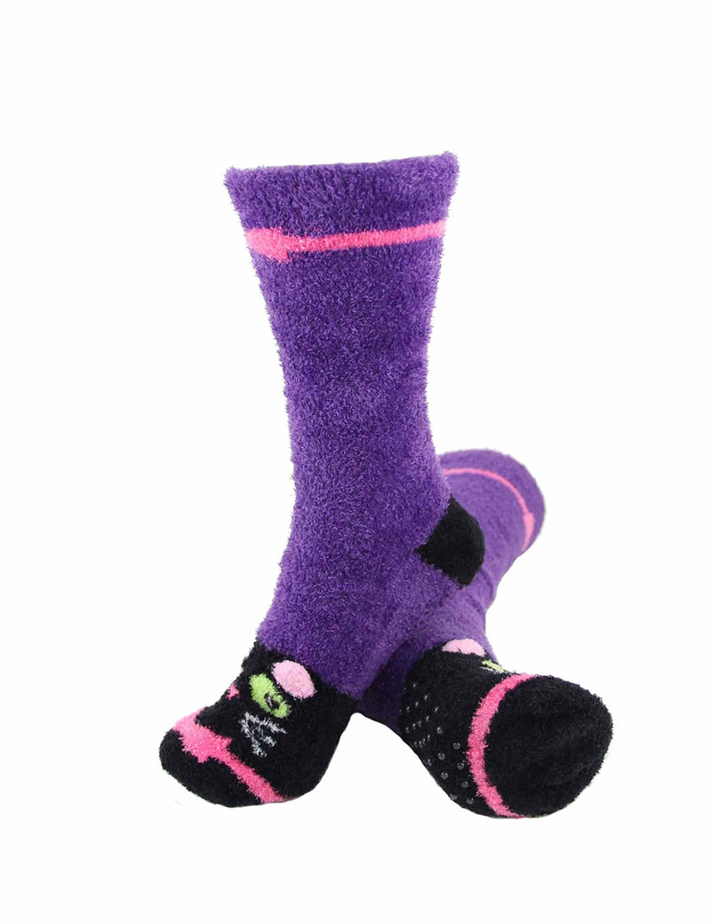 Warm and Fuzzy Microfiber Animal Socks