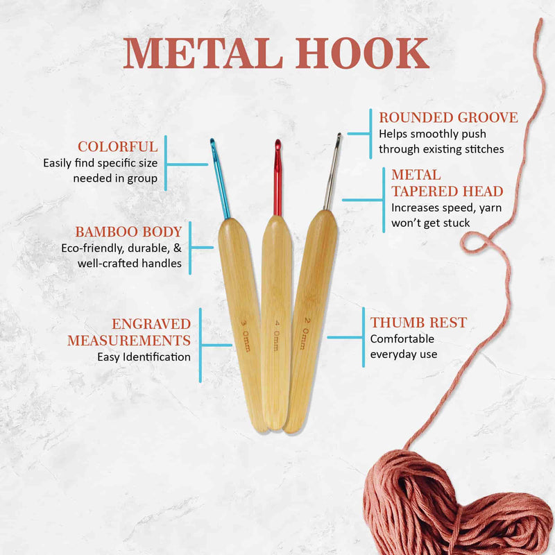 crochet hook details