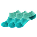 Women's Super Aloe Infused Fuzzy Nylon Socks, 3 Pairs Singles
