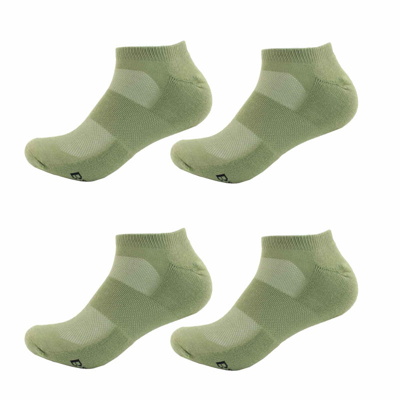 Men's Rayon from Bamboo Fiber Sports Superior Wicking Athletic Ankle Socks