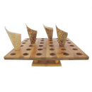 Natural Bamboo Cone Stands