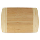 Bamboo Small Two-Tone Cutting Board 12" x 8" x 0.75"