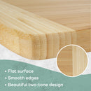 Bamboo Small Two-Tone Cutting Board 12" x 8" x 0.75"